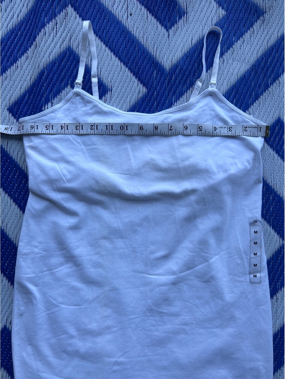 New! Motherhood Maternity Nursing Tank Top Size Medium White - Picture 13 of 15